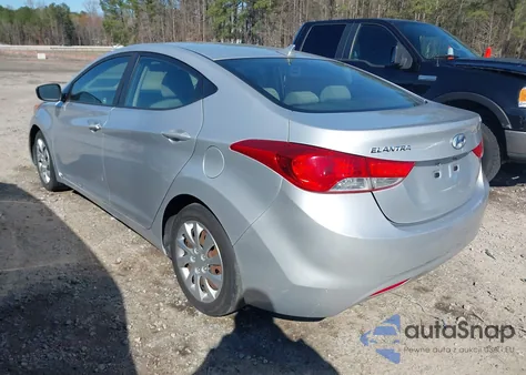 2012 Hyundai Elantra Gls (Ulsan Plant) from USA, damaged, VIN KMHDH4AE3CU258856